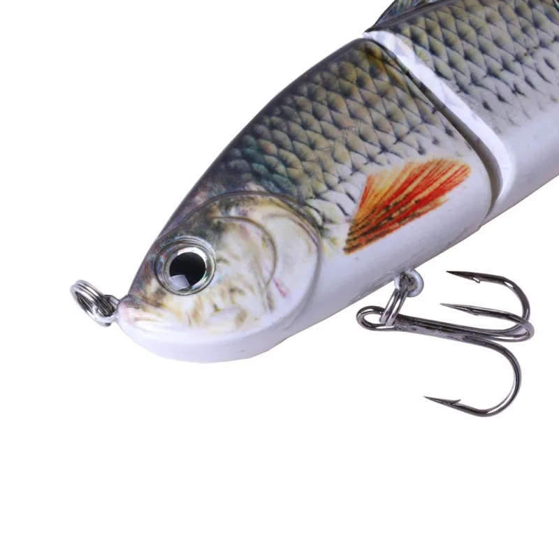 

1pcs Fishing Lure Multi Jointed Hard Lure 15cm 37.3g Lifelike joint bait Wobblers 4 Segments Swimbait Fishing Lure Crankbait