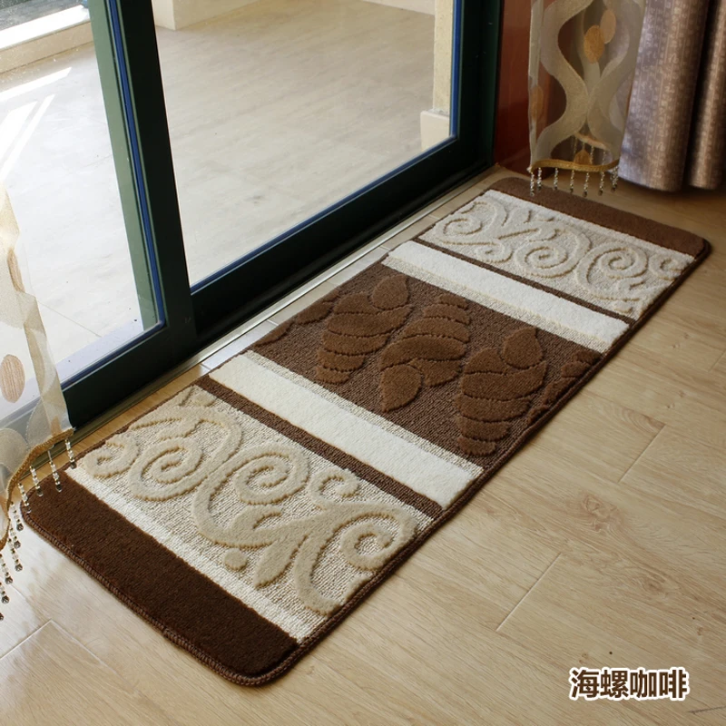 Carpet Manufacturers Wholesale Kitchen Door Mats Aspirating Anti-friction Antiskid Water Uptake Mat Strip Hall Rug | Дом и сад