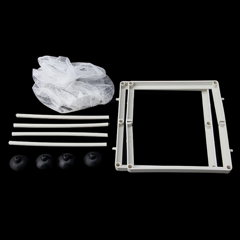 

Aquarium Acrylic Fish Tank Filter Outflow Inflow Pipe Water Hose Mount Holder