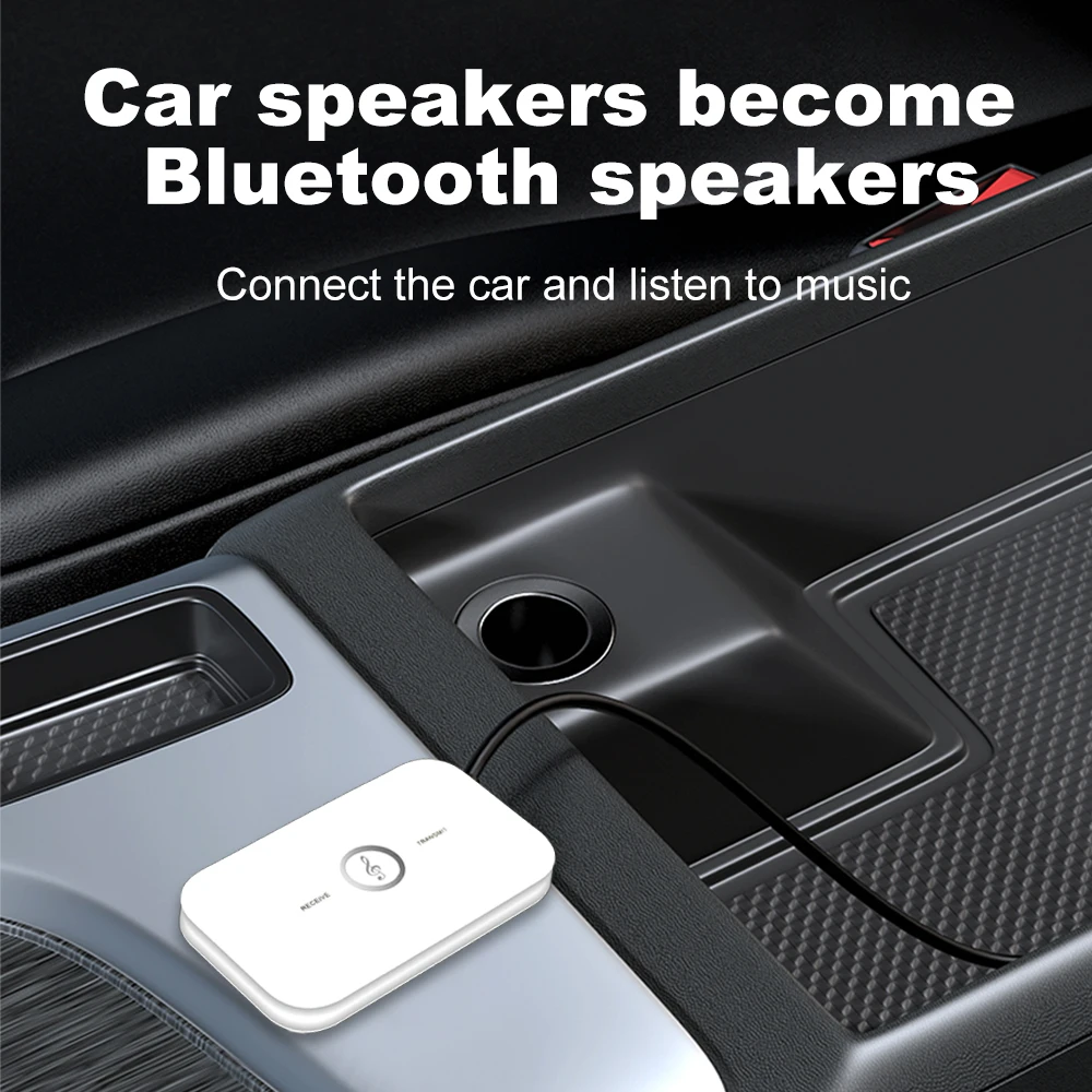 Kebidu обновленный Bluetooth 5 0 аудио передатчик приемник музыкальный ключ 3 мм AUX USB