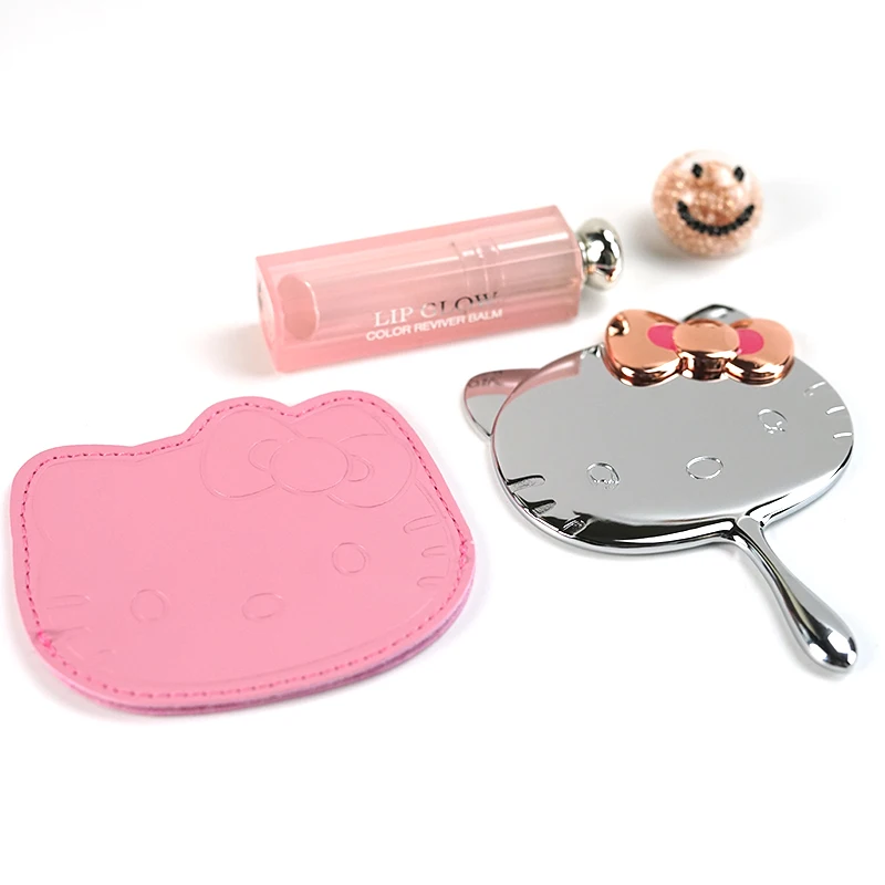Hello kitty мультяшное туалетное зеркало макияж украшение для офисного стола