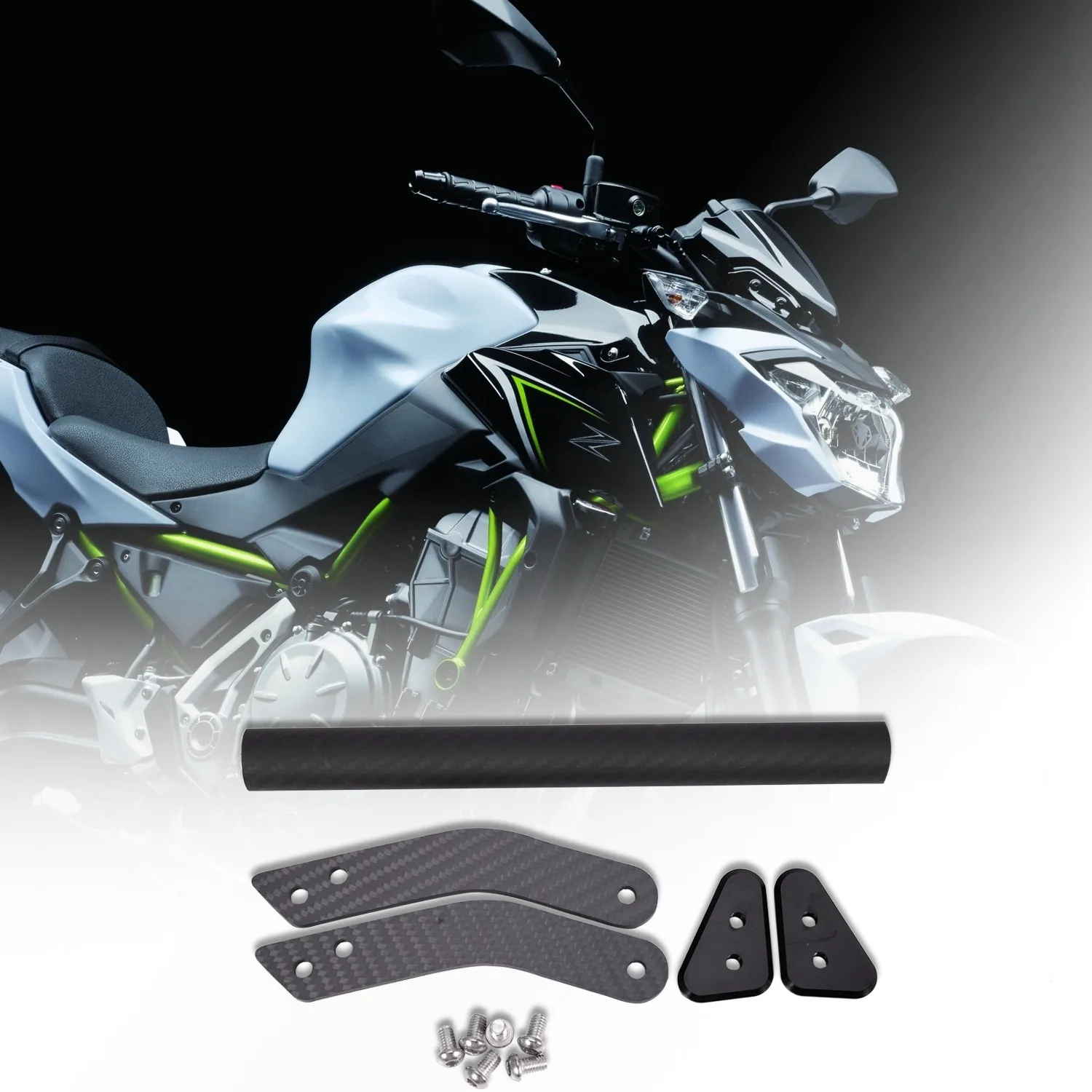 Gps навигационный Кронштейн подходит для Kawasaki Versys 650 Kle650 2015 2016 2017 и передняя