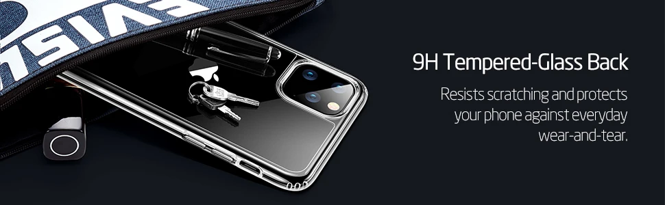 ESR чехол из закаленного стекла для iPhone 11 Pro Max противоударный чехол-бампер для iPhone 11 роскошный зеркальный чехол для iPhone11 11Pro