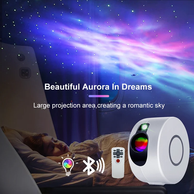 Умный лазерный проектор со звездным лучом и беспроводным управлением | Лампы