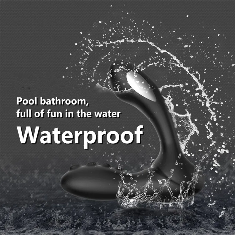 Массажер простаты с дистанционным управлением G-Spot Мужской мастурбатор Анальный