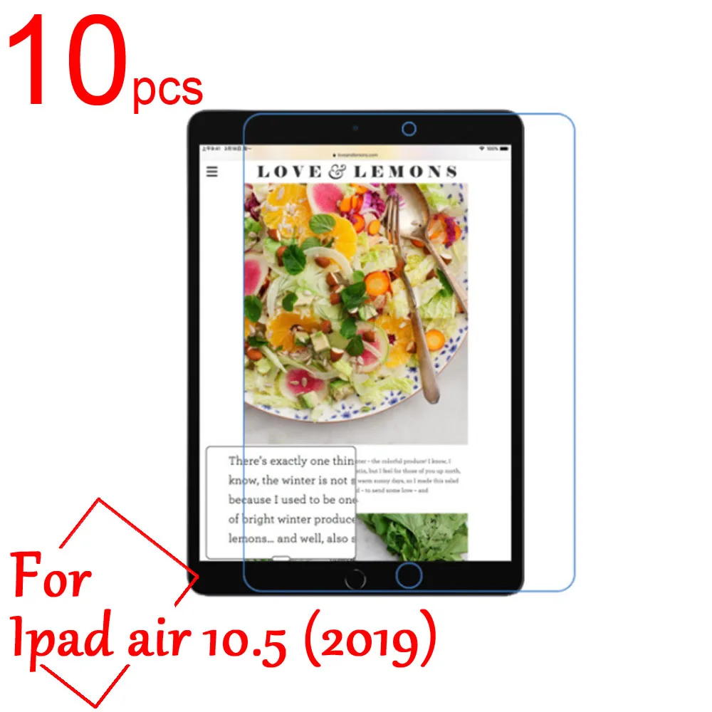 10 шт. Ультра прозрачная/матовая/нано противовзрывная фотопленка для Apple ipad air 2019 5 3