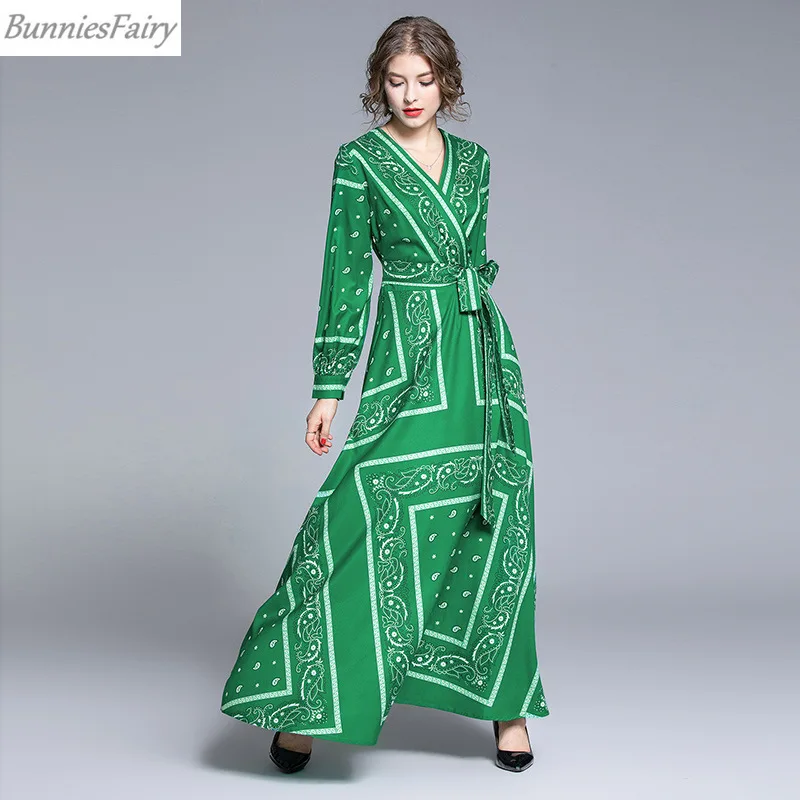 BunniesFairy 2019 осеннее женское элегантное богемное Бохо Королевское винтажное