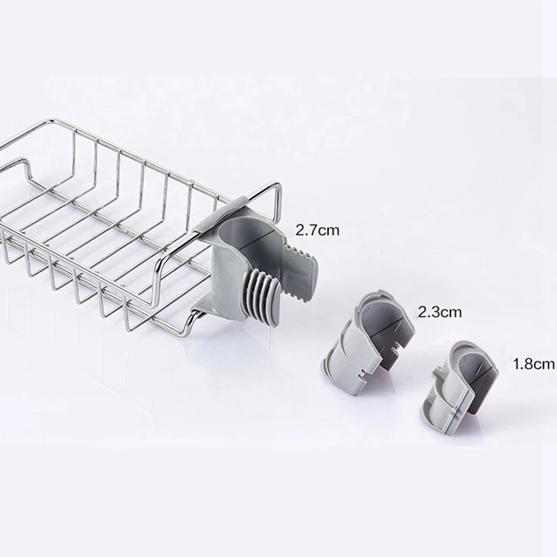 

Kitchen Storage Faucet Shelf Finishing Rack Drain Rack Soap Rag Storage Rack Holders Shelves Sponge Dish Cloth Stainless Steel