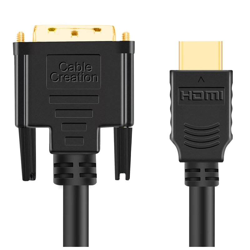 Кабель DVI папа HDMI Двунаправленный DVI(24 + 1) поддержка 1080P для Raspberry Pi Roku Xbox One|Кабели