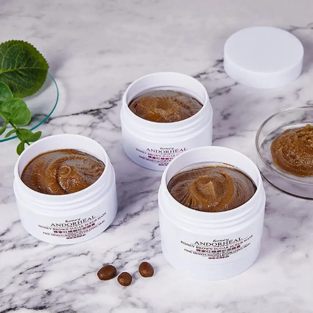 

Exfoliating Mask Body Hands Scrub Honey Brown Sugar Nicotinamide Gentle Cleansing Dead Skin Moisturizing For Face Masks