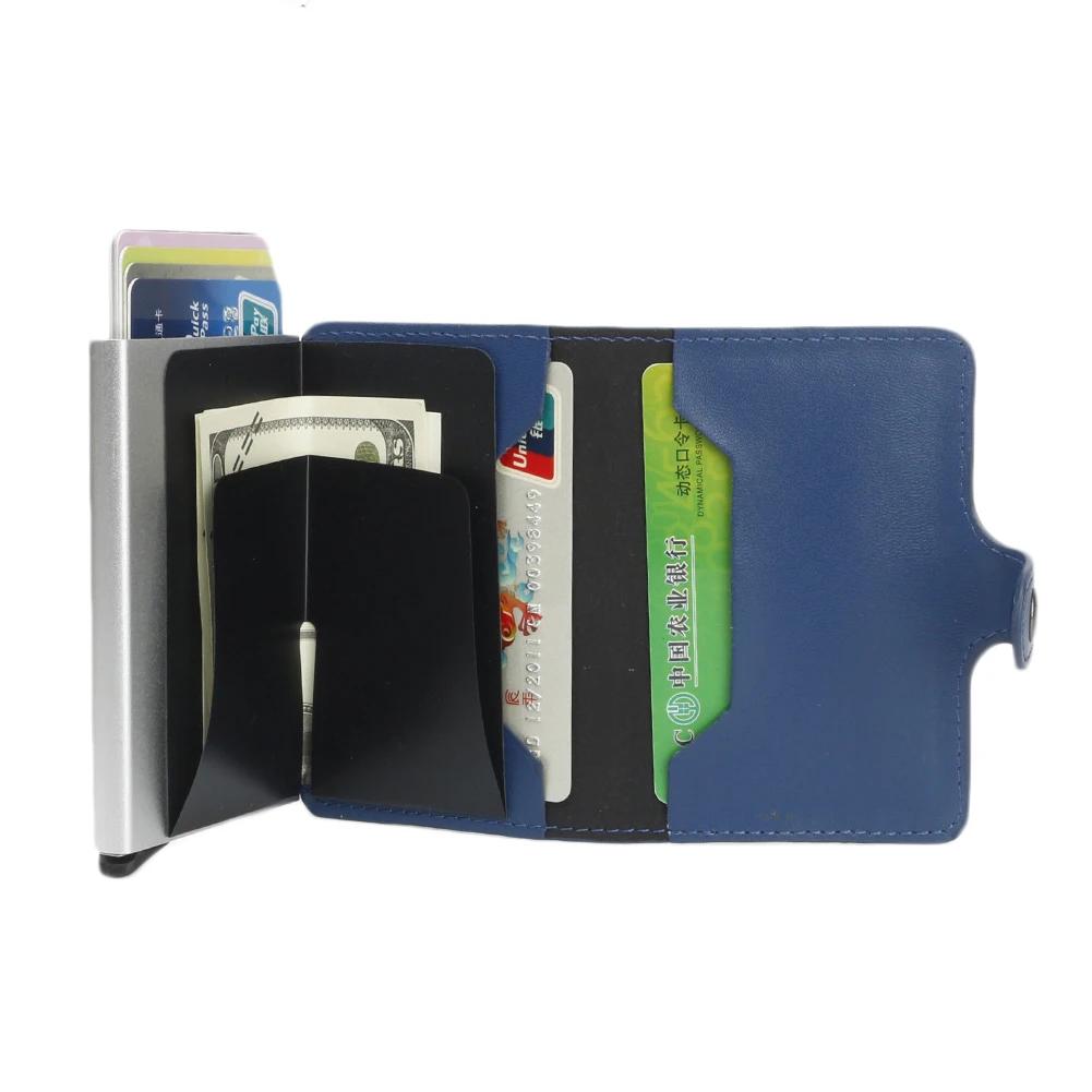 Защитная сумка для монет с защитой от кражи мужские кошельки на молнии карманом