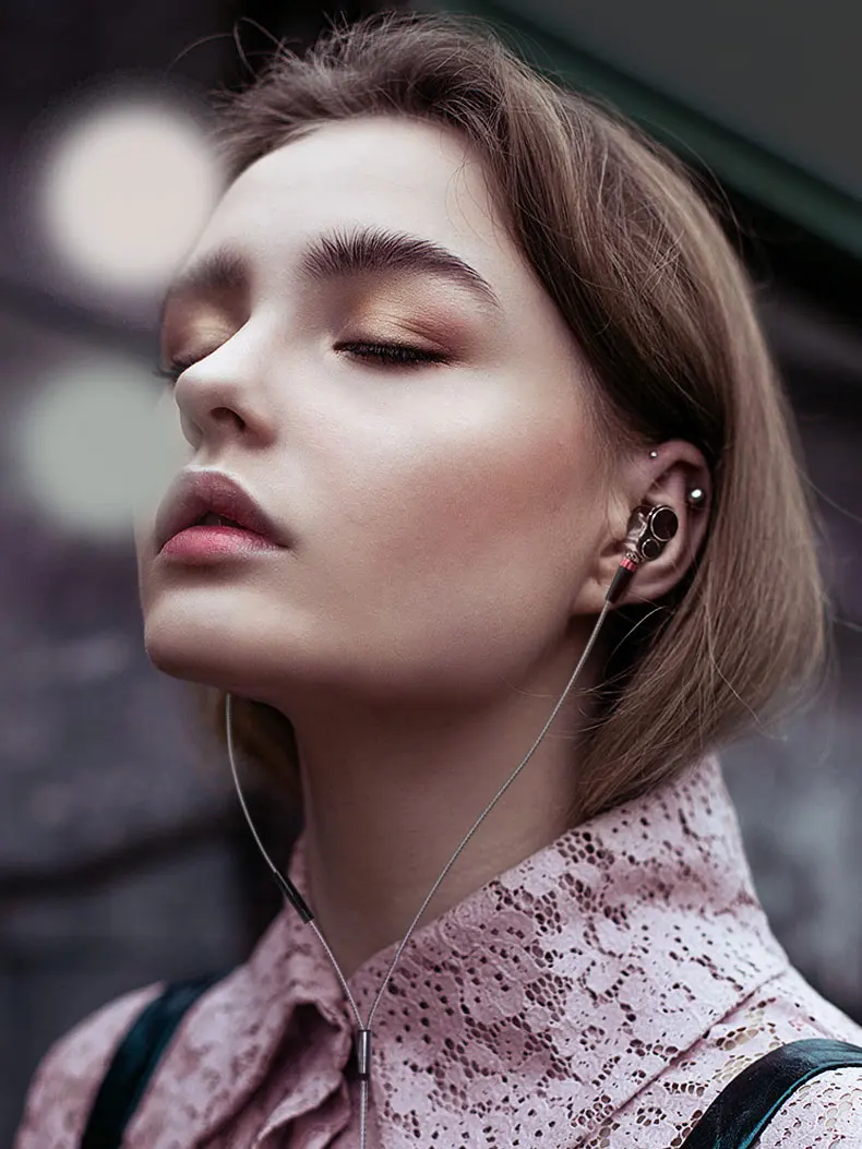 Проводной HIFI монитор наушники Bluetooth тройной драйвер Hi Res Съемный разъем