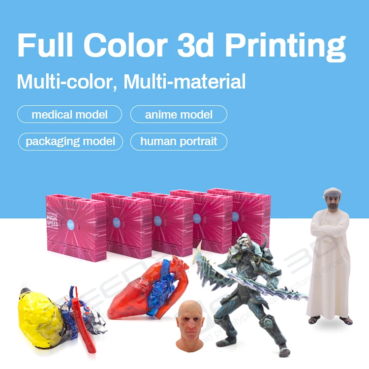 Stratasys polyjet Полноцветная 3d печать индивидуальный аниме-прототип модель портрет