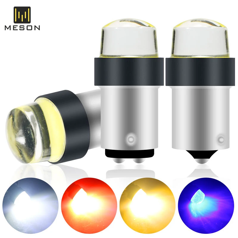 2 шт. BA15S LED P21W 1156 1157 светодиодный BAY15D P21/5W стробоскосветильник вспышка лампа для