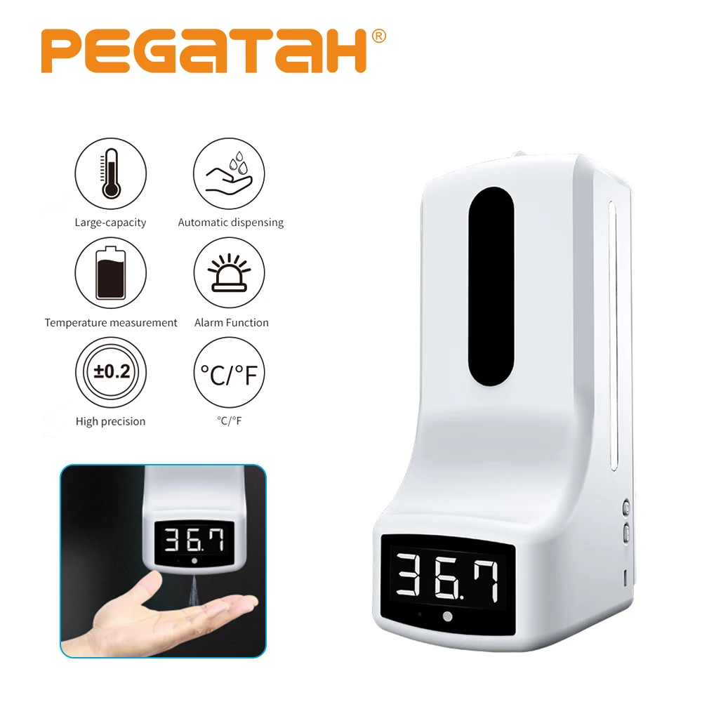 

Автомобильный датчик температуры инфракрасный термометр, автоматический умный датчик, Бесконтактный датчик, термометр, цифровой дезинфиц...