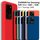 ZUOEKAI S20 Ультра чехол для Samsung Galaxy S20 Plus Шелковый силиконовый чехол высокого качества мягкий на ощупь защитный чехол для Galaxy S20 +