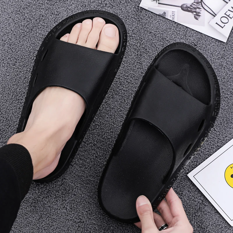 

Men's Personality Non-slip Home/outdoor Flip-flops Leisure Seaside Vacation Quick-drying Shoes Soft and Comfortable Slippers