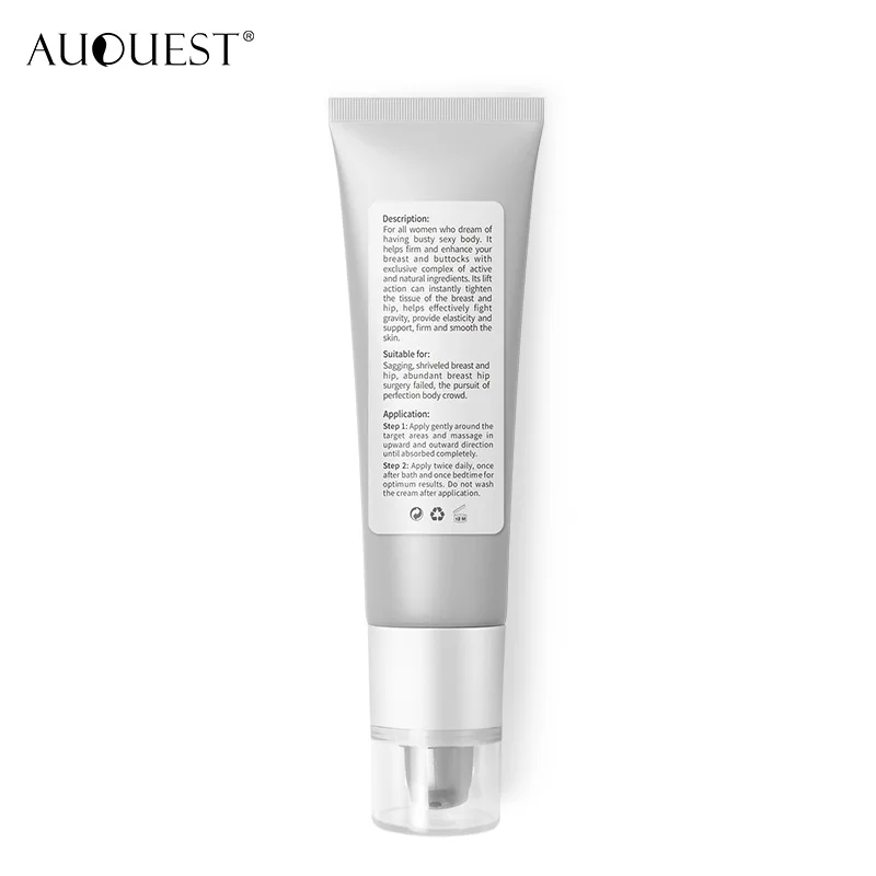 

AuQuest Breast Butt Enhancer Skin Firming and Lifting Body Cream Elasticity Breast Hip Enhancement Cream Busty Sexy Body Care