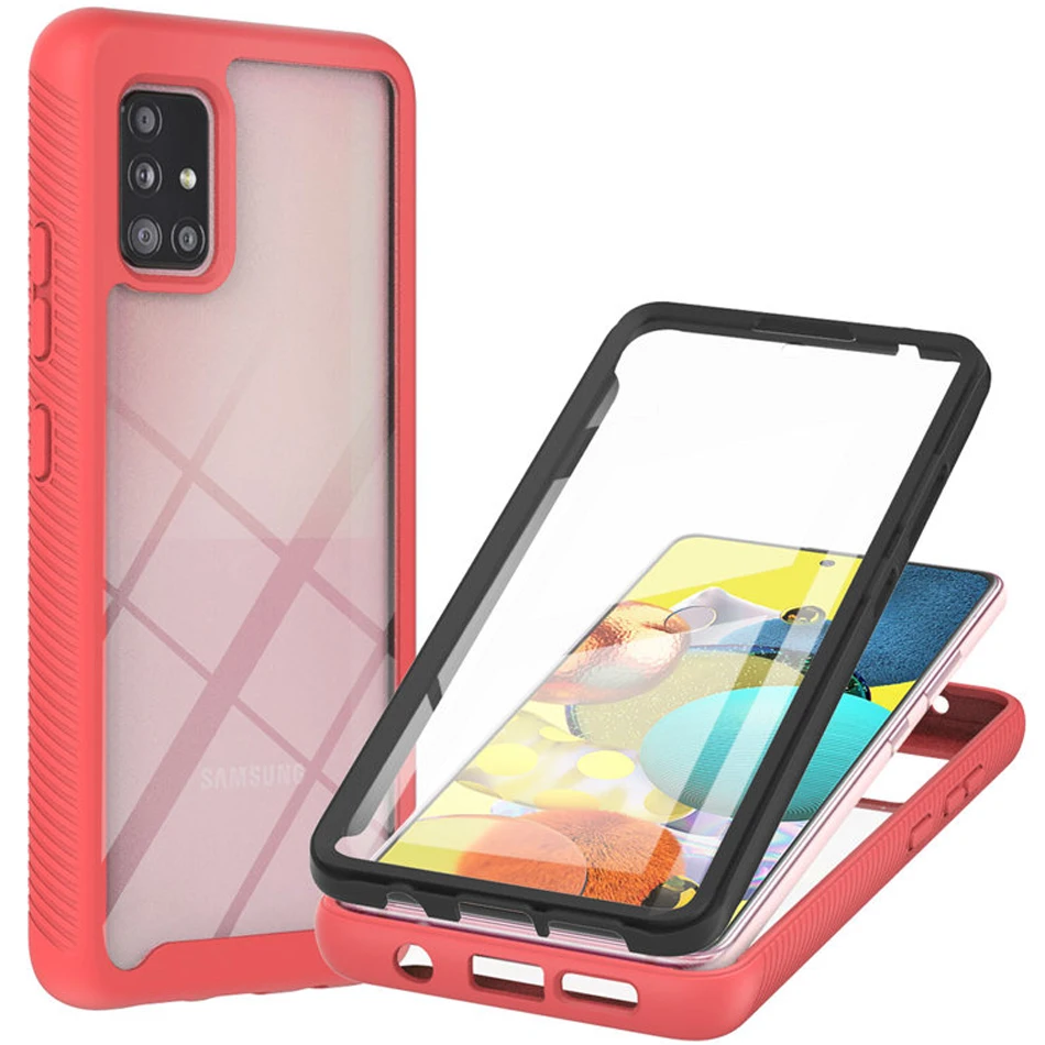 

Shockproof Case for Samsung Galaxy A51 5G 4G Crystal Case Samsung A51 A 51 Back Cover for Galaxy A51 SM-A516F A515F Fundas