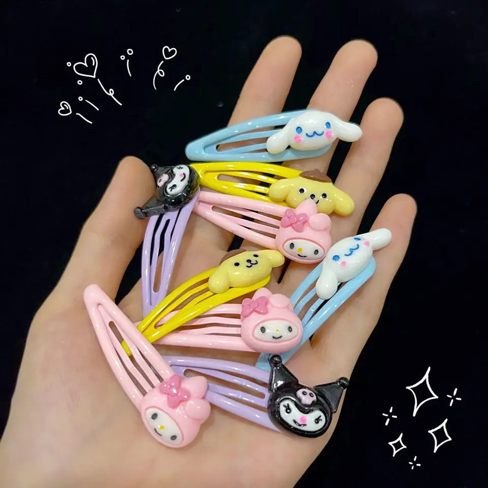 

Симпатичные куклы Kuromi Cinnamoroll Dog Sanrio, плюшевые кавайные плюшевые куклы My Melody, плюшевые игрушки для девочек, подарок на день рождения, 2 шт./комп...