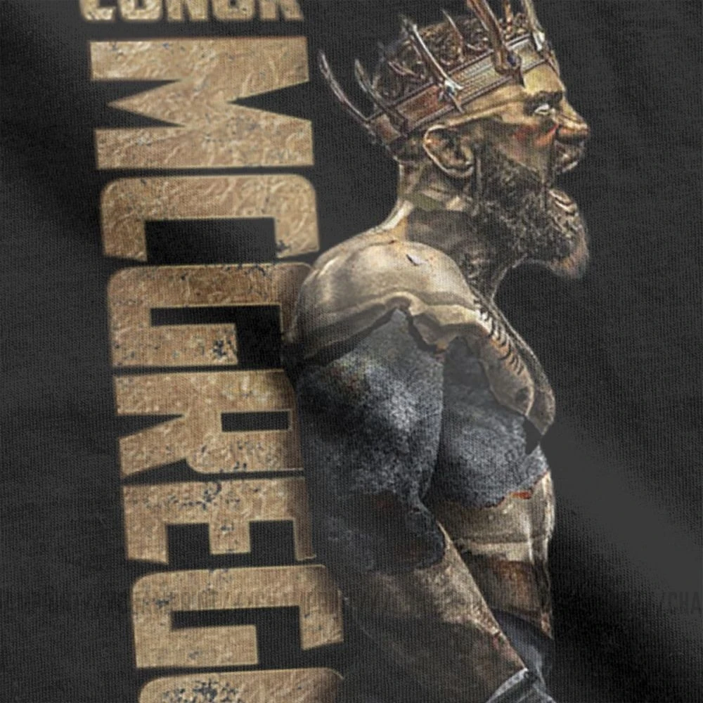 Мужская боксерская футболка Conor Mcgregor удивительная с короткими рукавами топы