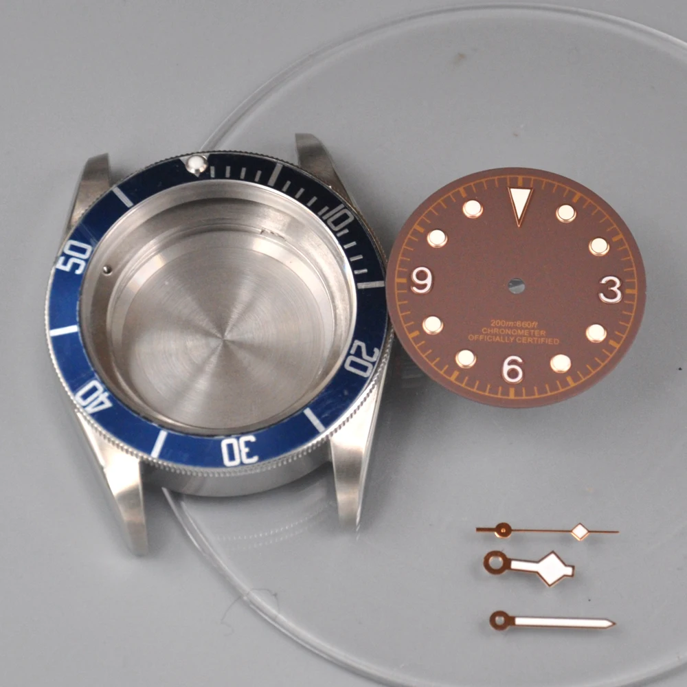 41 мм Корпус для часов с автоматическим подзаводом цвета — красный синий черный