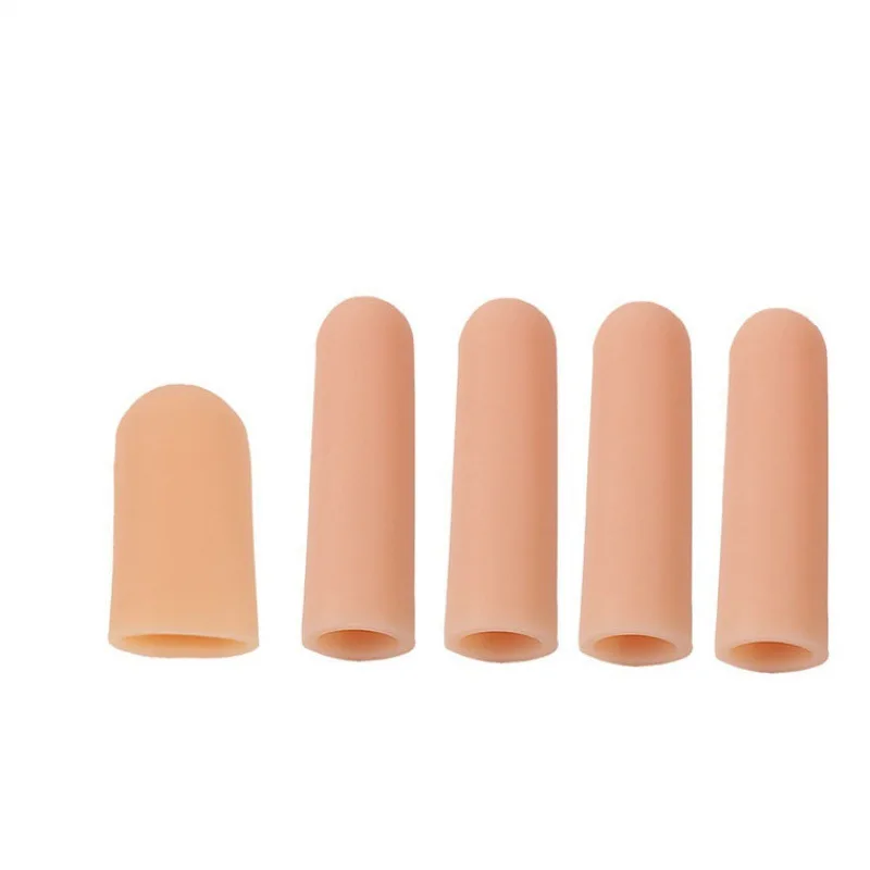 5 шт. силиконовые гелевые тюбики палец маленькая защита для пальца ноги мозоль