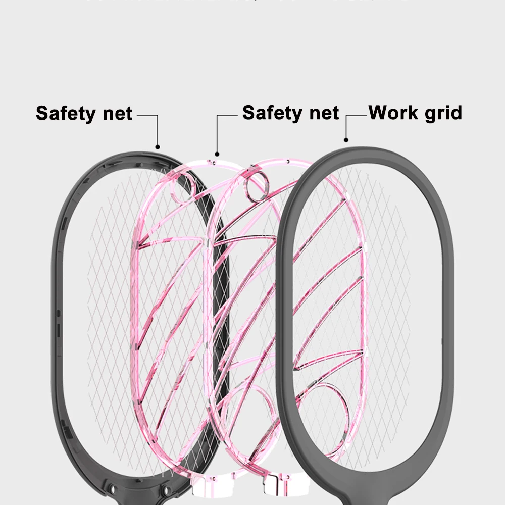 Электрическая ловушка для насекомых с УФ-лампой 3000 В USB 1200 мАч | Дом и сад