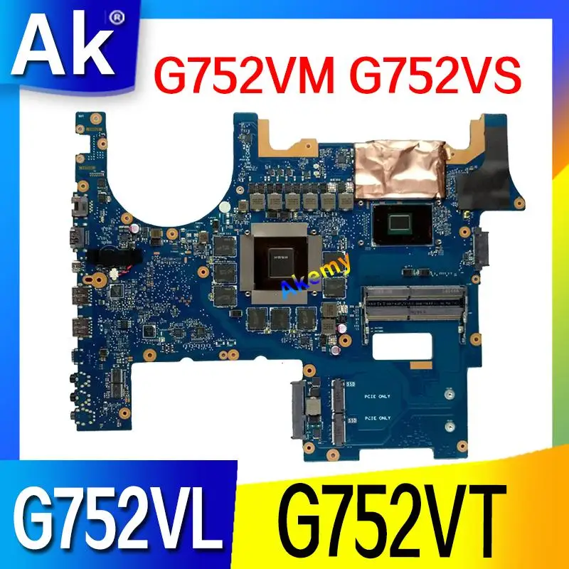 

MB ROG Laptop motherboard for ASUS G752VS G752VM G752VY G752VT G752VL G752V G752 Tests the original Mainboard
