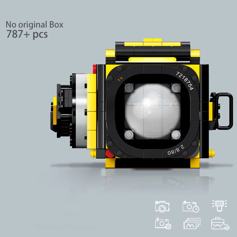 Суперкрутая креативная цифровая камера MOC модель 2020 Новый конструктор Лего Technic