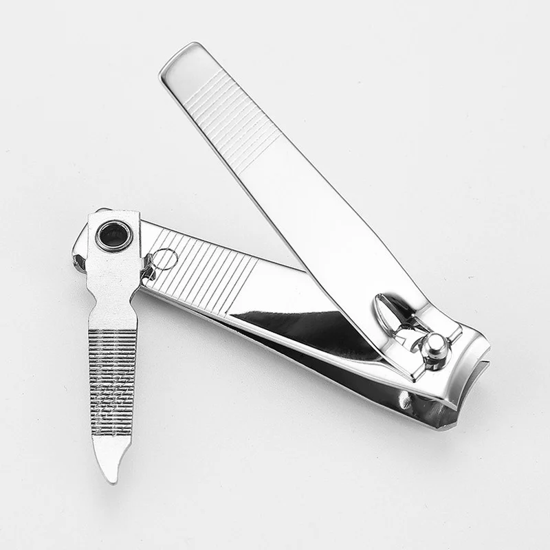 

1pcs Two Kinds of Style Stainless Steel Nail Tools Toe Finger Trimmer Nail Clippers with Nail File