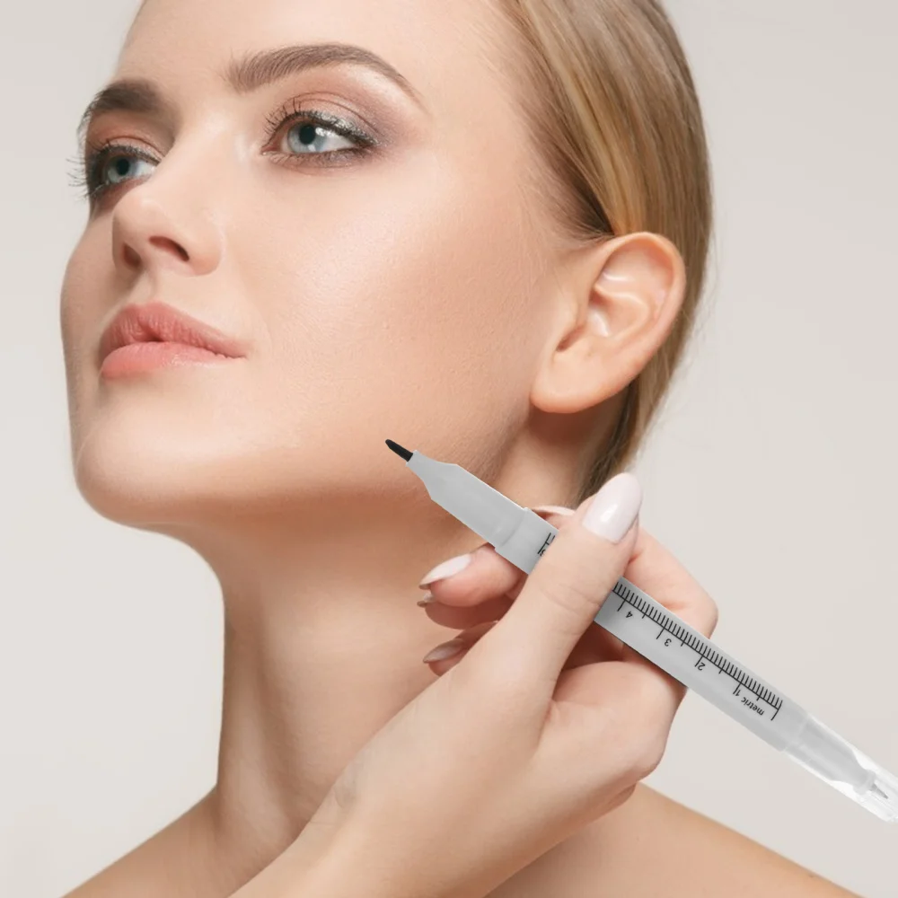 

10pcs Skin Marker Pens Double Head Professional Marker Pens