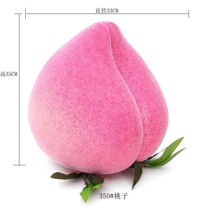 

simulation food toy Lifelike 28cm Pvc Peach Fruit Toy Simulation Food Vegetable Toy House Children's Toys Accessories Kichen