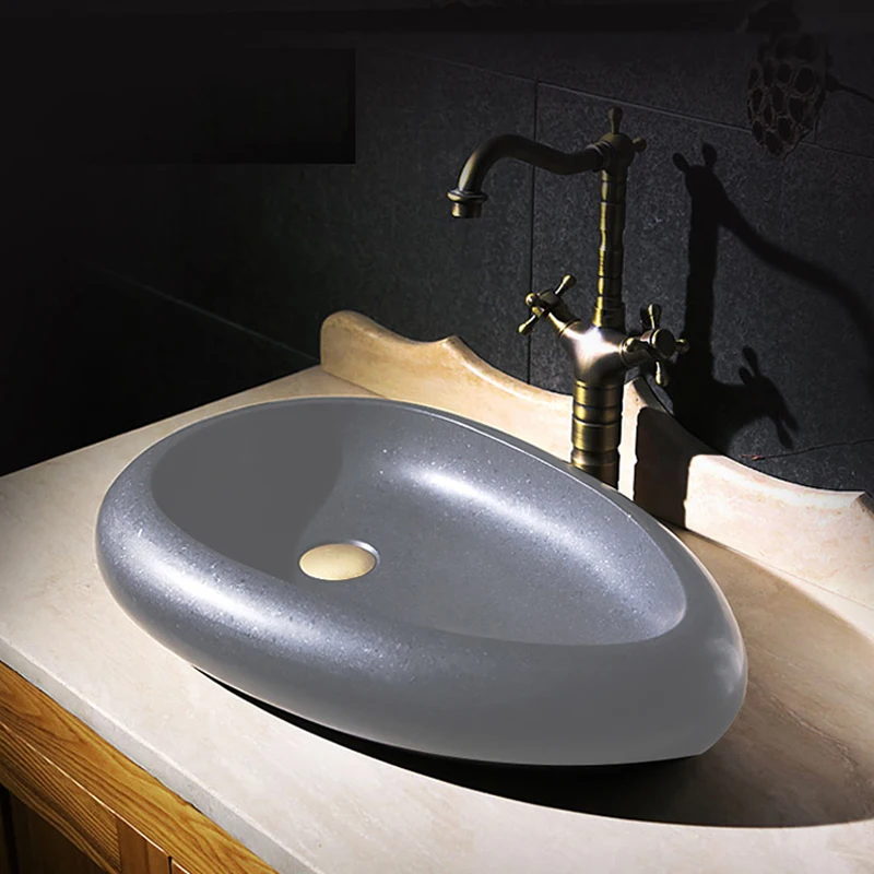 Shimizu бетонная раковина для ванной комнаты умывальник из цемента B & Inn специальная