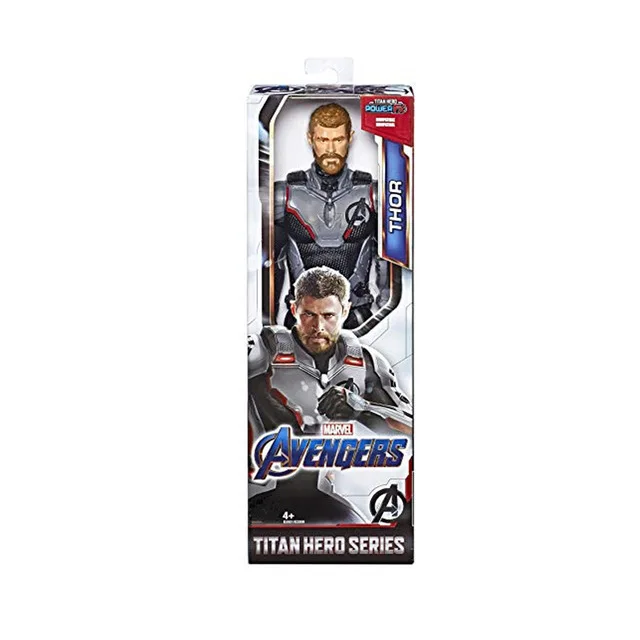 Thor with box 30 см Marvel Мстители Бесконечность войны Черная пантера танос человек паук Халк Железный человек Капитан Америка фигурка игрушки куклы - Цвет: Thor with box