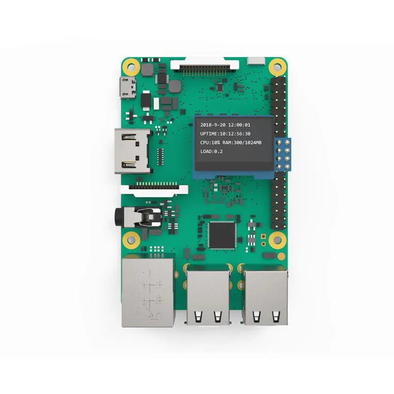 0,96 дюймовый OLED дисплей экран мини OLED HAT 128X64 для Raspberry Pi