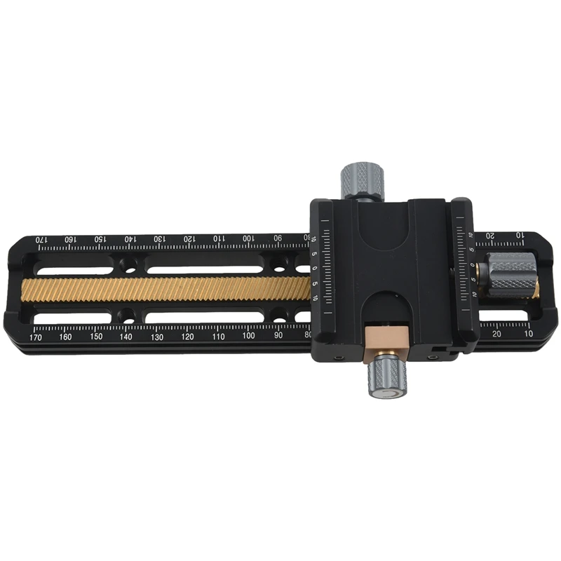 RISE-Macro Focusing Rail Slider Close-Up Shoot Head with Arca-Swiss Fit Clamp Quick Release Plate for Tripod MR-180 180Mm | Электроника