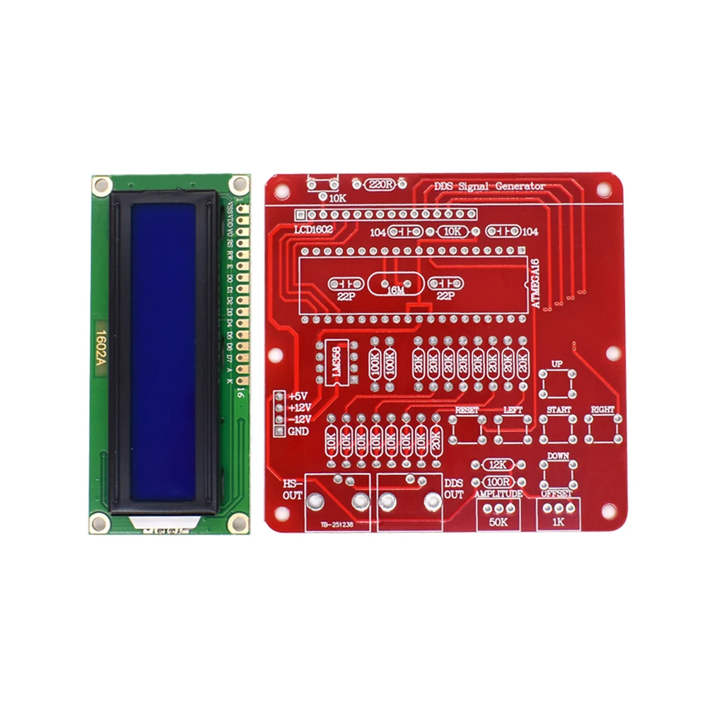 Модуль генератора сигналов AVR DDS с функцией синуса/треугольника/прямоугольной