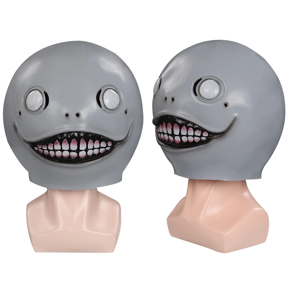 

Dropshipping Full Head Game NieR:Automata Cosplay Masks Helmet Props Party Halloween Cosplay Mask