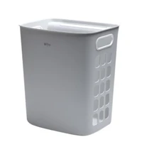 dirty clothes basket clothes storage basket household bathroom wall hanging bucket wall hanging laundry basket
