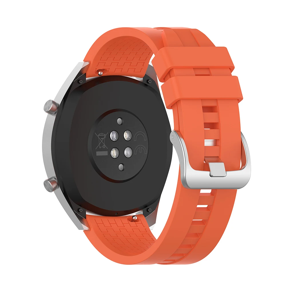 Силиконовый ремешок для часов Huawei Watch GT 2e спортивный на запястье GT2 / 46 мм браслет