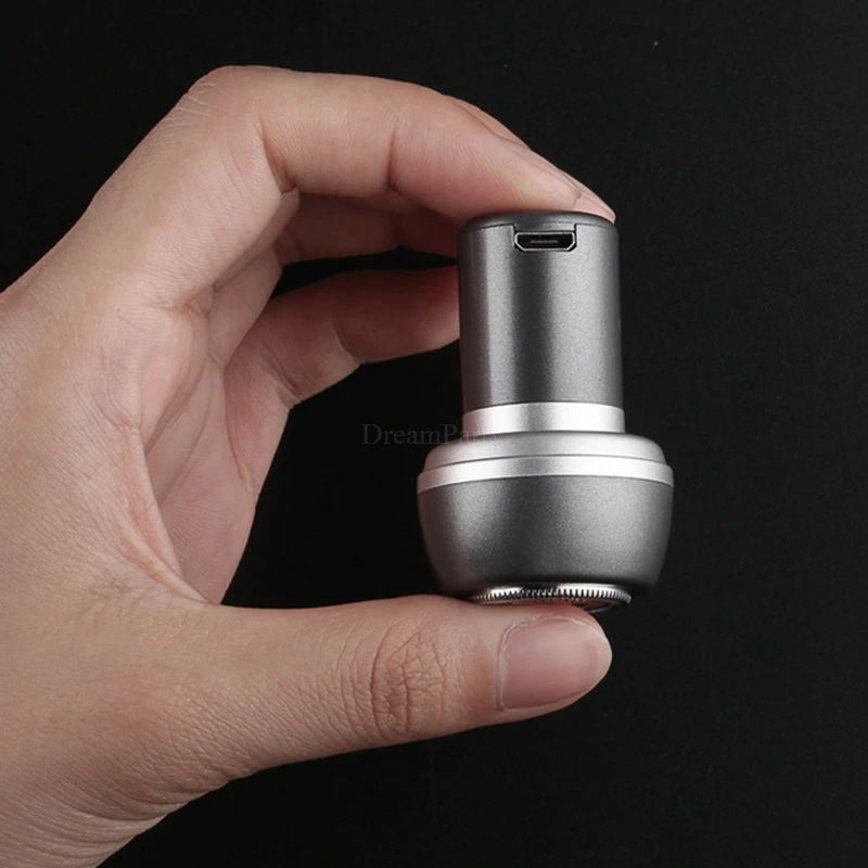 Магнитная всасывающая Бритва для мобильного телефона портативная мини бритва