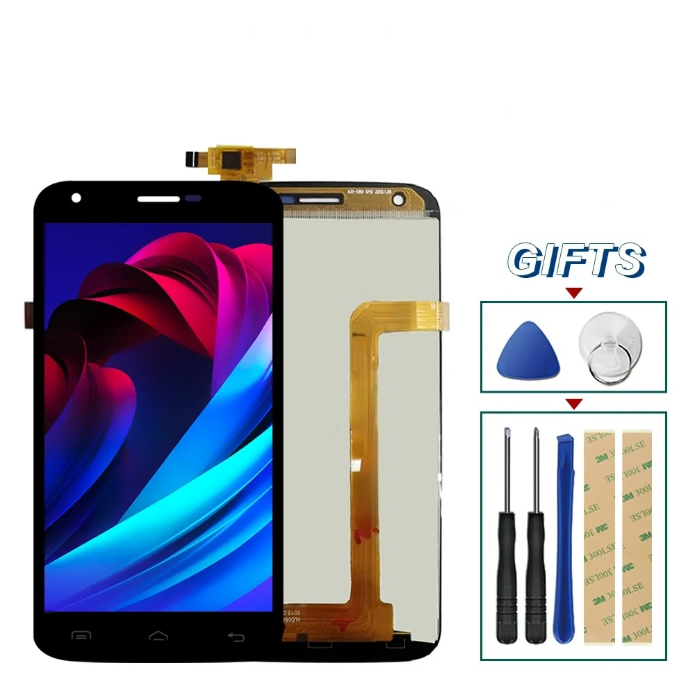 

For 5.0" Original Doogee 2 Y100 Pro LCD Display Screen +Touch Glass Digitizer Assembly Replacement Y100 Pro stock
