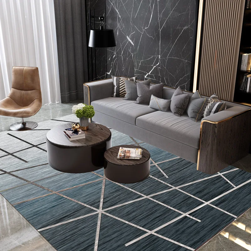 

KC Carpet Living Room Ins Light Luxury Texture Nordic Modern Minimalist Sofa Coffee Table Cushion Bedroom Living Room Carpet