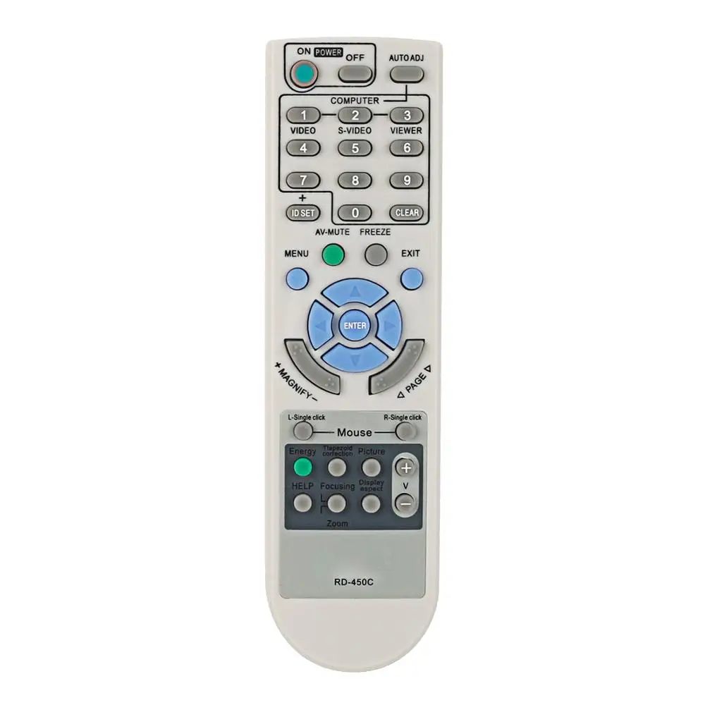 Дистанционный пульт подходит для nec Проектор NEC-VE281G VE282X VE280 V260X + V300X V260 RD-448E RD-443E LT180