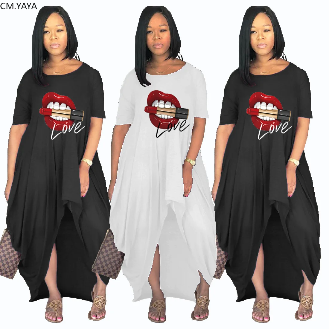 См. Несокрушимая Механическая для женщин с принтом губ Наборный сбоку Высокий