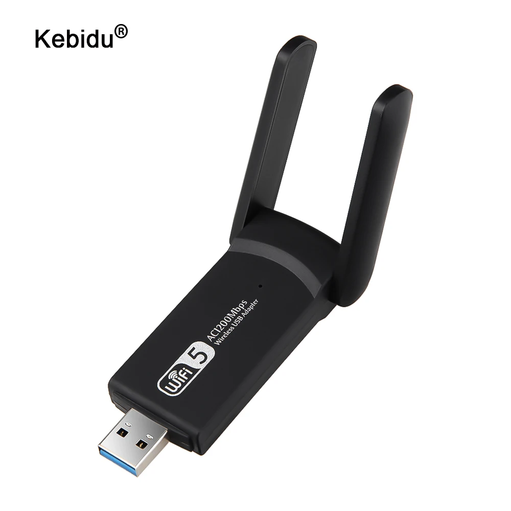 Kebidu 1200 Мбит/с USB адаптер RTL8812 беспроводная сетевая карта 5 ГГц 2 4 802.11ac воздушный