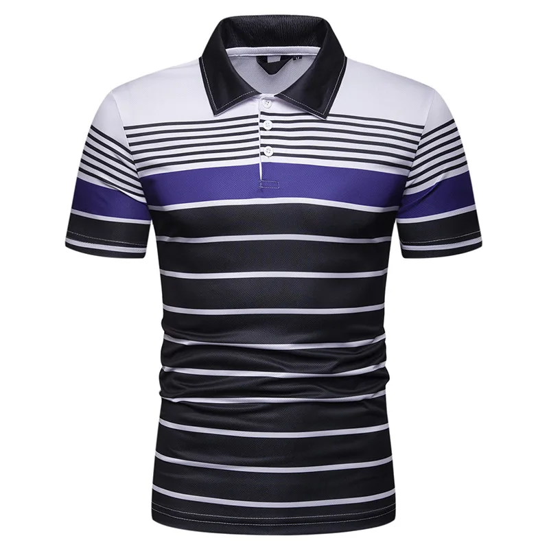 Мужская одежда 2019 летняя модная мужская футболка с коротким рукавом