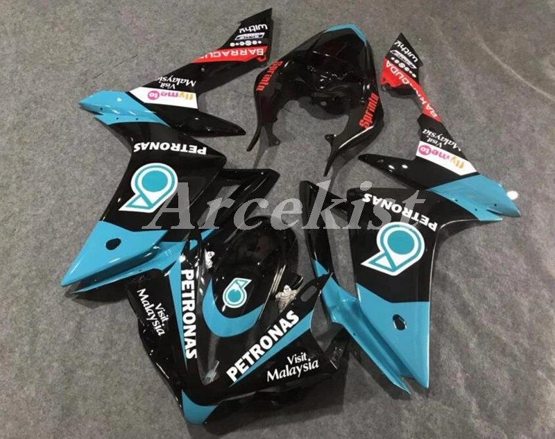 

Новый комплект обтекателей из АБС-пластика под давлением, подходит для YAMAHA YZF-R1 R1 2007 2008 07 08, комплект обтекателей небесно-голубого цвета