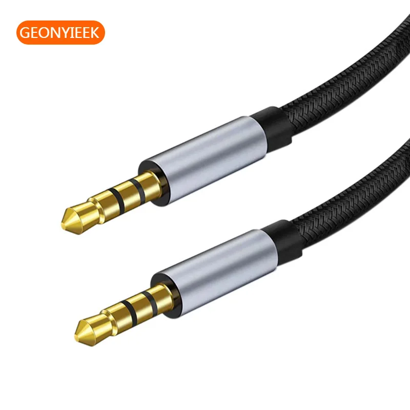 

3.5mm Jack Audio Cable Jack 3.5 mm Male to Male Audio Aux Cable For Sony Samsung S10 Car Headphone Speaker 5 meters Wire Line